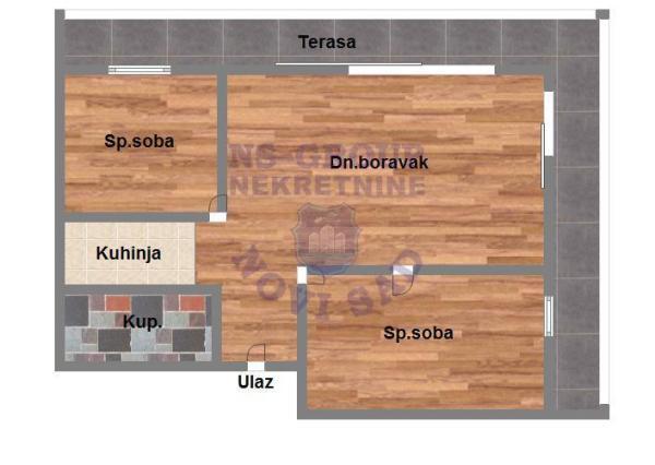 Glavna slika -Trosoban stan na prodaju, 99m2, 195.700€