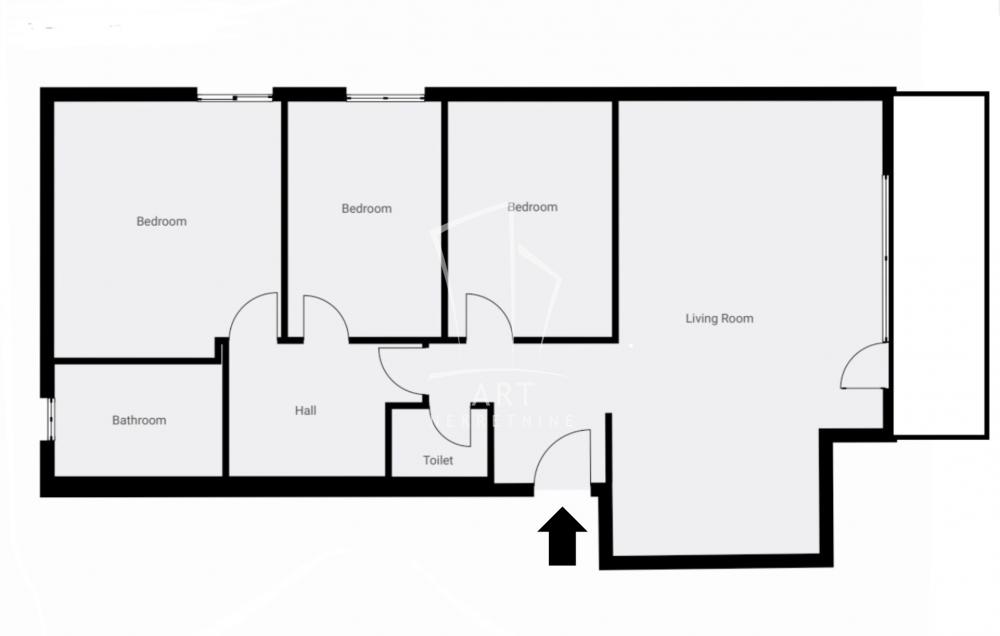Slika 1 - Pivljanina Baja, Četvorosoban stan na prodaju, 103m2, 490.000€