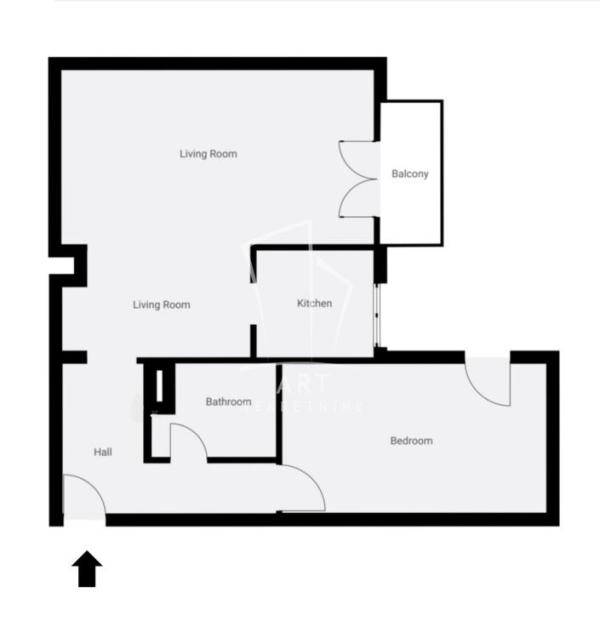 Slika 1 - Braće Baruh, Dvosoban stan na prodaju, 57m2, 256.500€