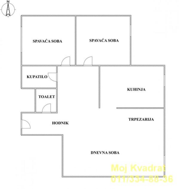 Slika 11 - Trosoban stan na prodaju, 74m2, 320.000€