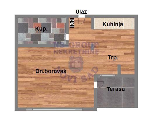 Glavna slika -Jednosoban stan na prodaju, 29m2, 77.610€