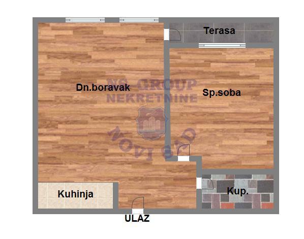 Slika 8 - Dvosoban stan na prodaju, 43m2, 211.150€