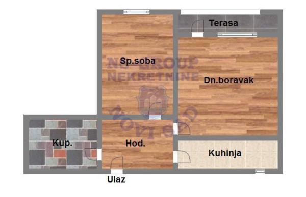 Slika 9 - Dvosoban stan na prodaju, 47m2, 139.050€
