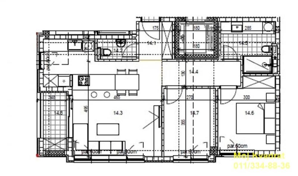 Slika 5 - Trosoban stan na prodaju, 69m2, 243.000€
