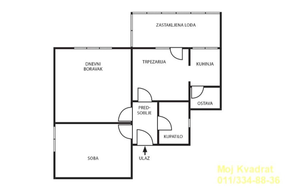 Slika 10 - Dvosoban stan na prodaju, 55m2, 153.000€