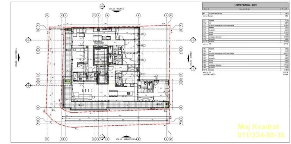 Glavna slika -Četvorosoban stan na prodaju, 133m2, 465.990€