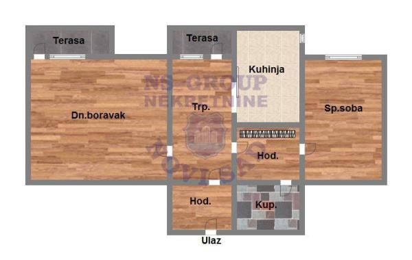 Slika 11 - Dvosoban stan na prodaju, 70m2, 206.000€