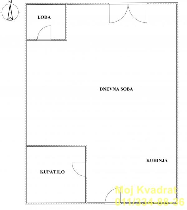 Slika 6 - Jednosoban stan na prodaju, 33m2, 148.000€