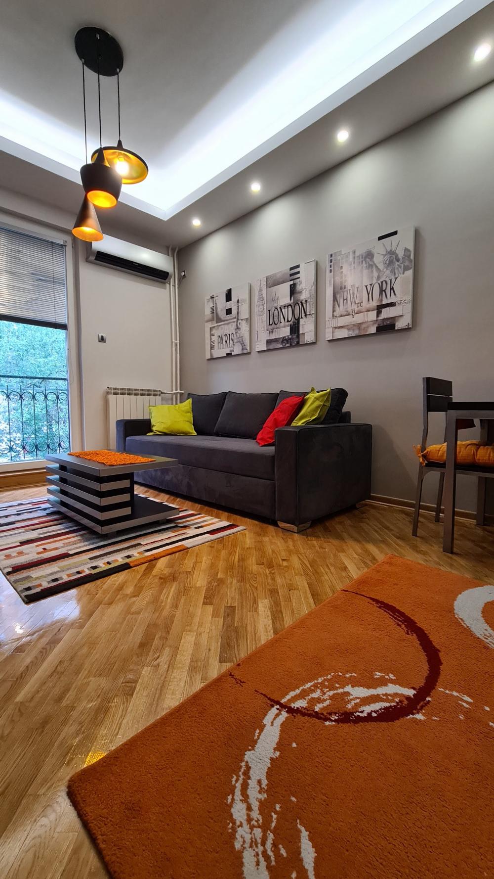 Slika 2 - Vojvode Dobrnjca, Jednoiposoban stan za izdavanje, 40m2, 700€