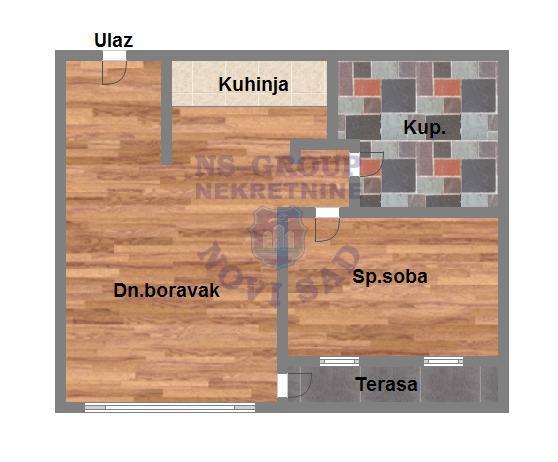 Slika 10 - Dvosoban stan na prodaju, 44m2, 138.000€