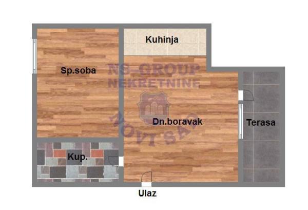Slika 6 - Jednoiposoban stan na prodaju, 29m2, 82.400€