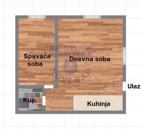 Slika 5 - Jednoiposoban stan na prodaju, 34m2, 69.000€