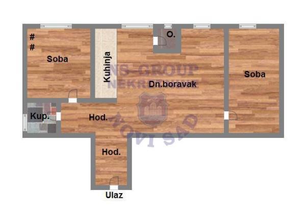 Slika 5 - Trosoban stan na prodaju, 61m2, 159.000€