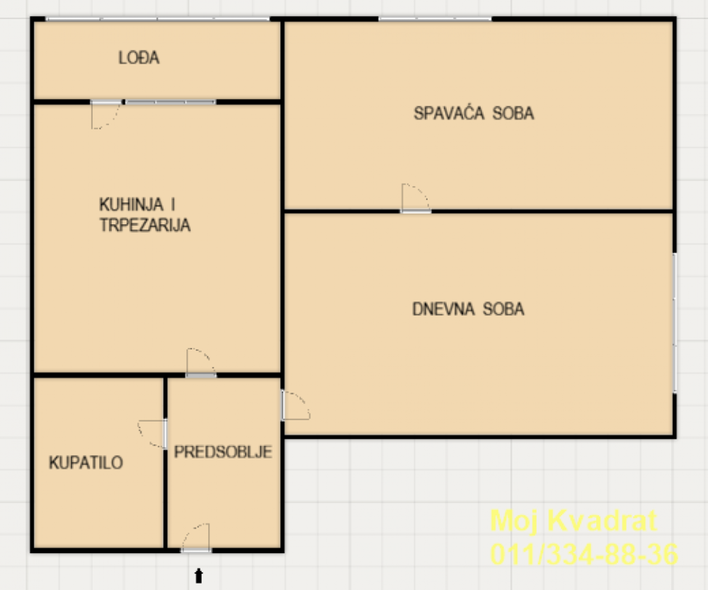 Slika 10 - Dvosoban stan na prodaju, 55m2, 157.000€