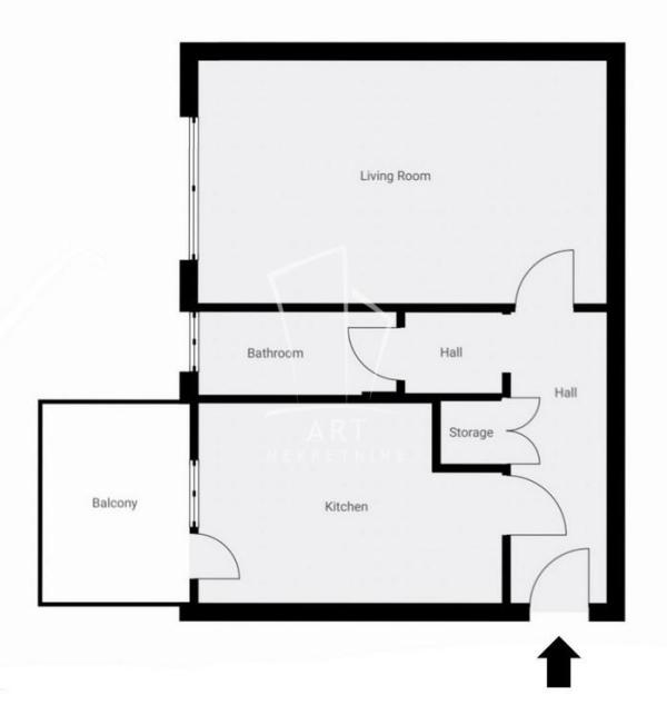 Slika 11 - Husinskih rudara, Jednosoban stan na prodaju, 36m2, 110.000€