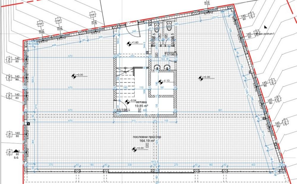 Slika 1 - Vodovodska,  Lokal za izdavanje, 190m2, 2.600€