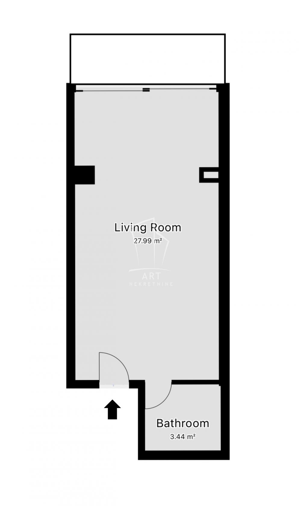 Slika 7 - Radoja Markovića, Jednoiposoban stan na prodaju, 37m2, 70.000€