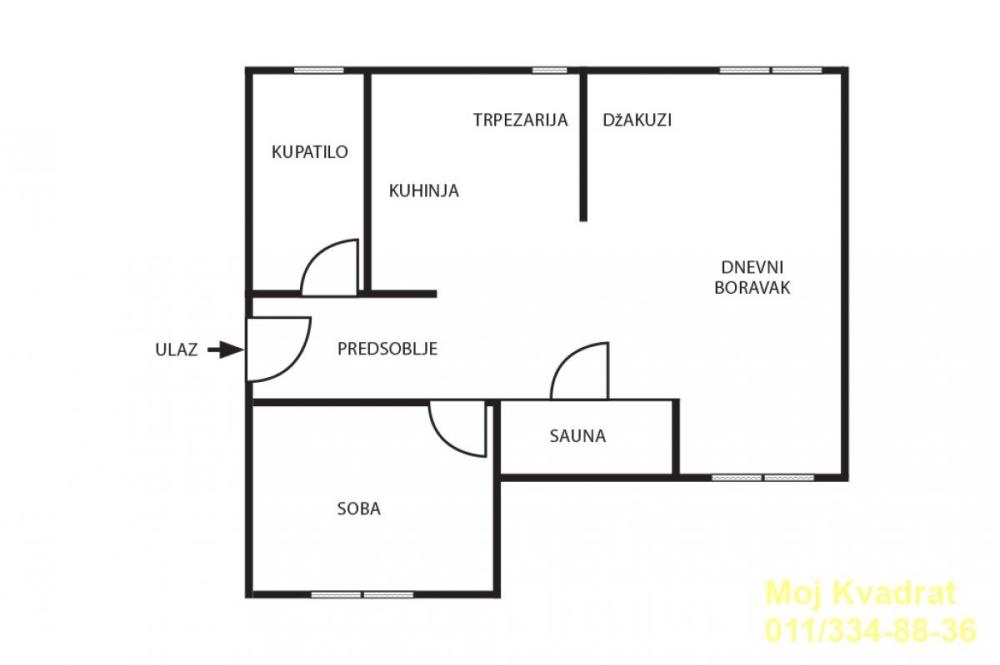 Slika 8 - Dvosoban stan na prodaju, 44m2, 169.000€