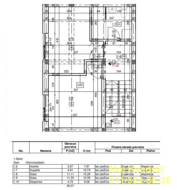 Slika 5 - Četvorosoban stan na prodaju, 86m2, 180.000€
