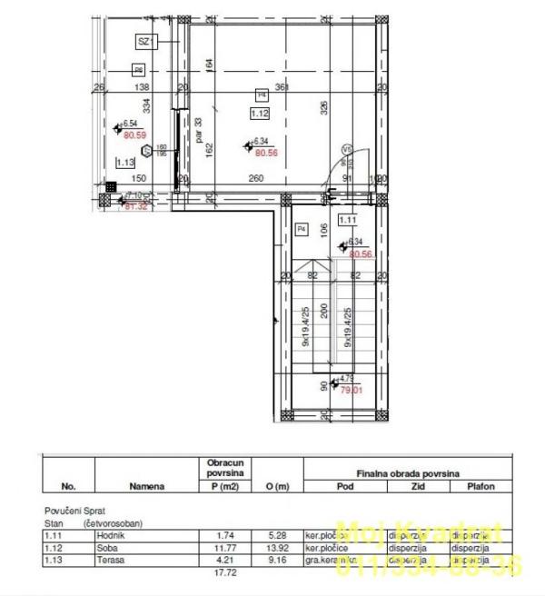 Slika 6 - Četvorosoban stan na prodaju, 86m2, 180.000€
