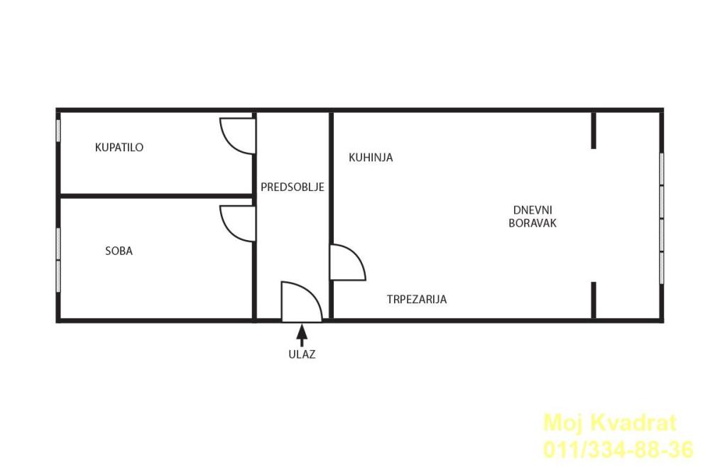 Slika 9 - Dvosoban stan na prodaju, 46m2, 224.000€