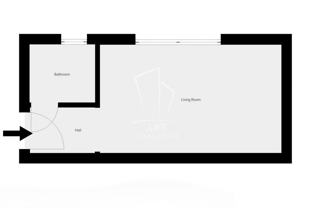 Slika 1 - Kralja Petra,  Stan na prodaju, 15m2, 130.000€