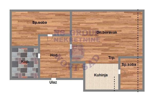 Slika 11 - Dvoiposoban stan na prodaju, 50m2, 141.110€