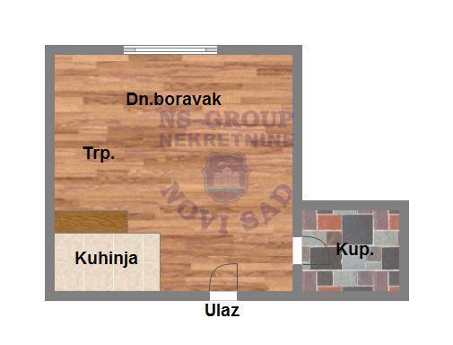 Glavna slika -Jednosoban stan na prodaju,  25m2