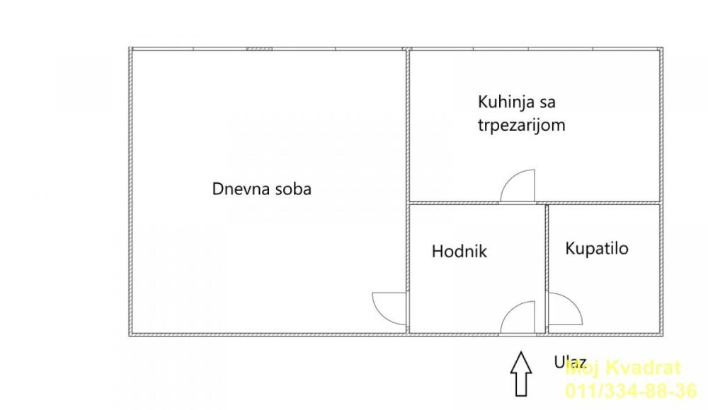 Slika 7 - Jednosoban stan na prodaju, 34m2, 134.500€