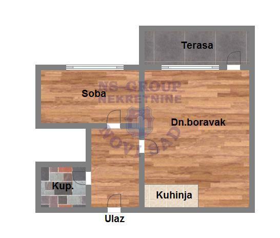 Slika 6 - Dvosoban stan na prodaju,  45m2