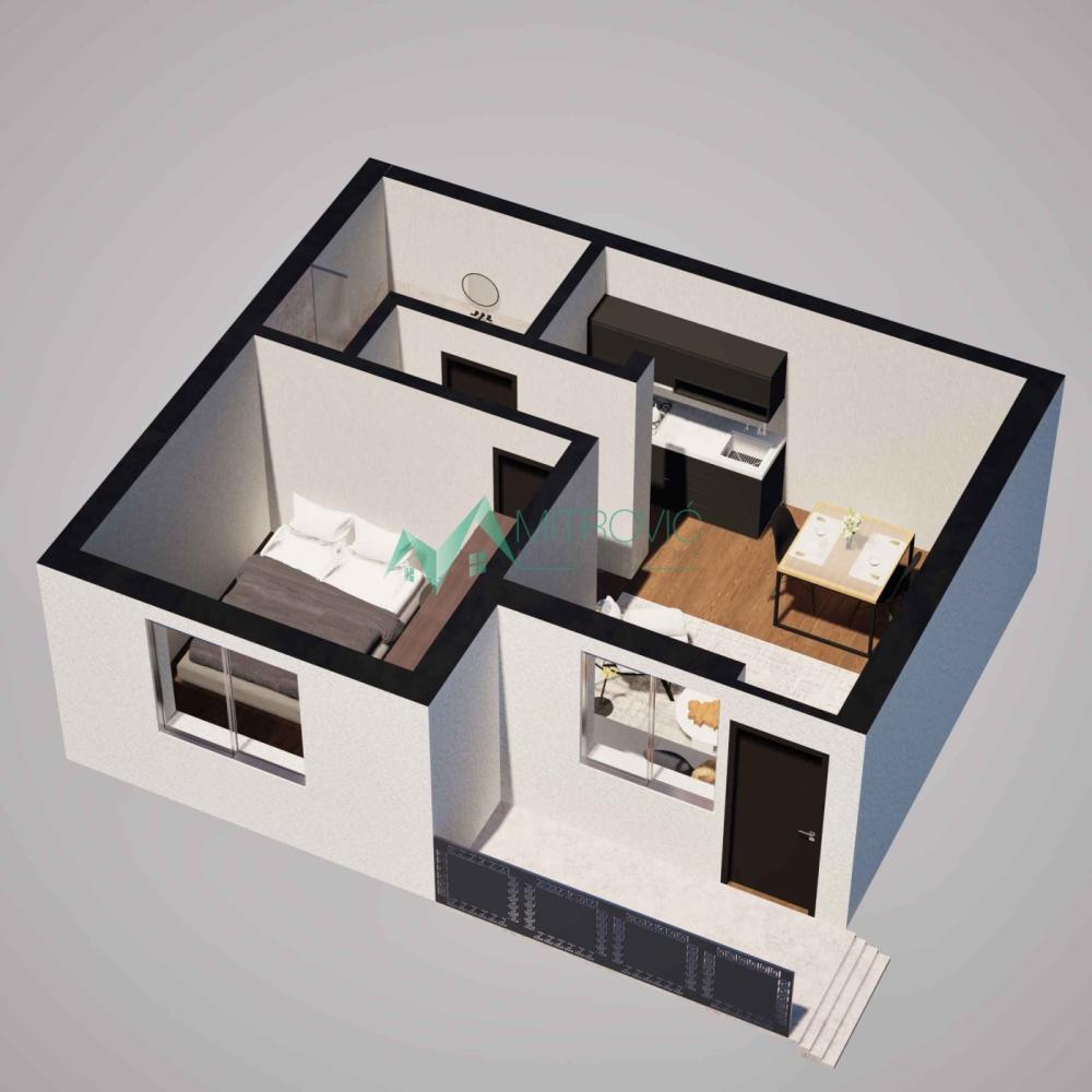 Slika 3 - Stan na prodaju, 32m2, 49.800€