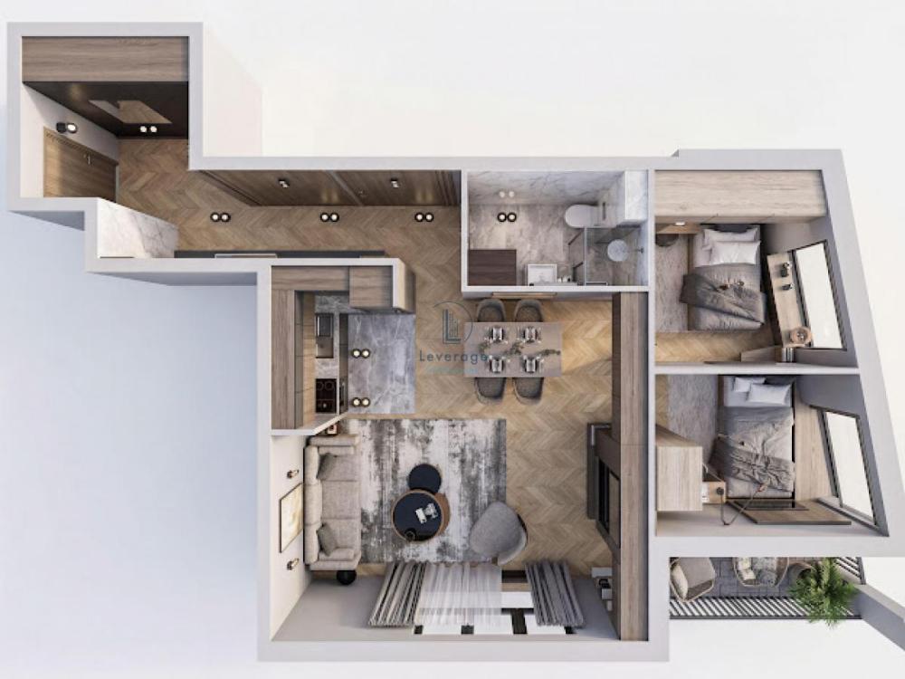 Slika 9 - Jednoiposoban stan na prodaju, 45m2, 83.272€