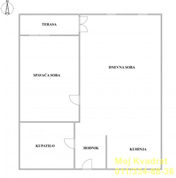 Slika 10 - Jednoiposoban stan na prodaju, 54m2, 80.890€