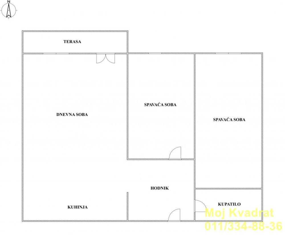 Slika 10 - Dvoiposoban stan na prodaju, 62m2, 92.530€