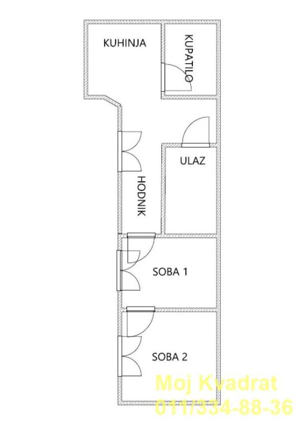 Slika 8 - Jednoiposoban stan na prodaju, 31m2, 139.000€