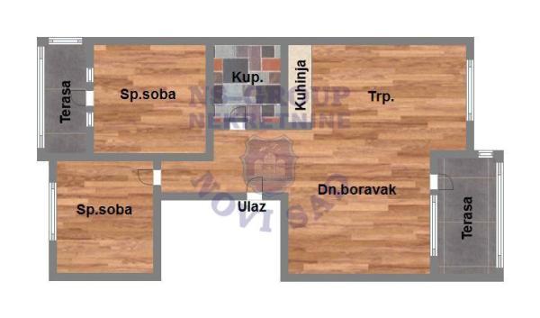 Glavna slika -Trosoban stan na prodaju, 69m2, 139.470€
