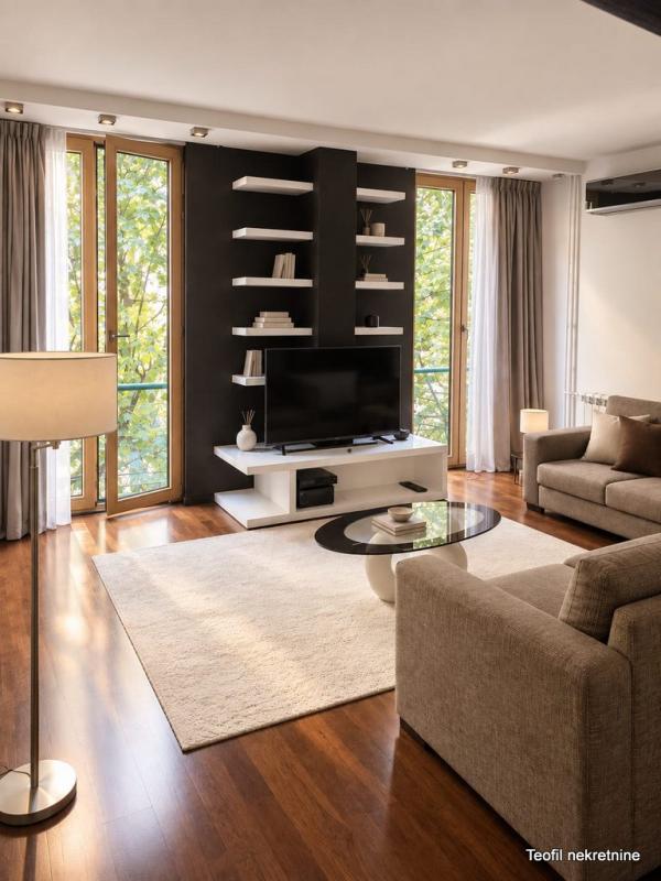 Slika 1 - Braće Jugovića, Četvorosoban stan za izdavanje, 87m2, 1.600€