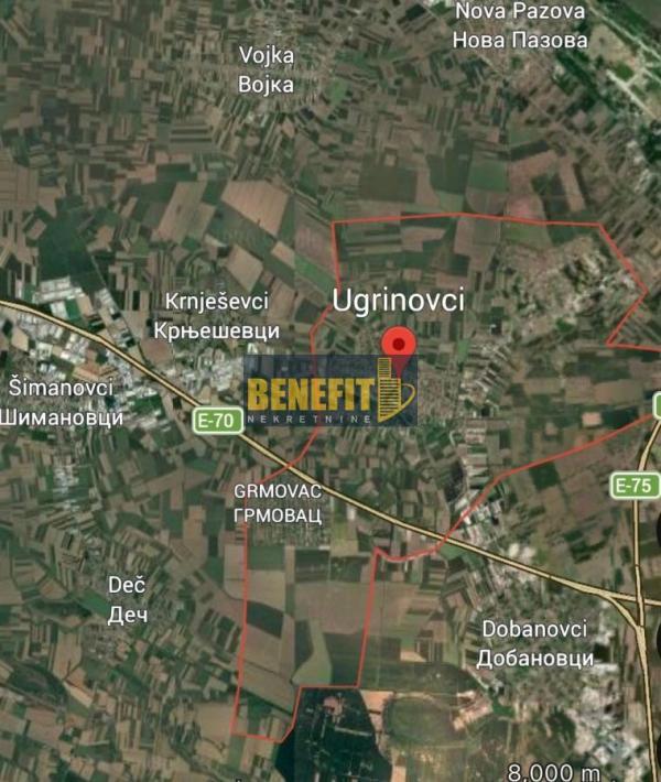 Glavna slika - Plac na prodaju, Zemun, Ugrinovci, 80.000€