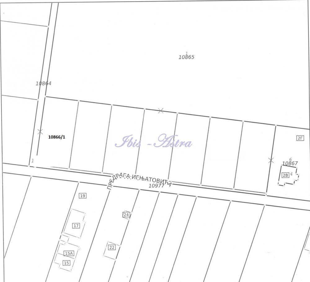 Glavna slika -Predraga Ignjatovića Plac na prodaju, Palilula, Borča, 48.000€