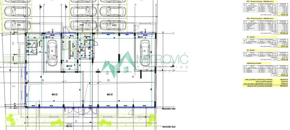 Slika 2 -  Lokal na prodaju, 250m2, 450.468€
