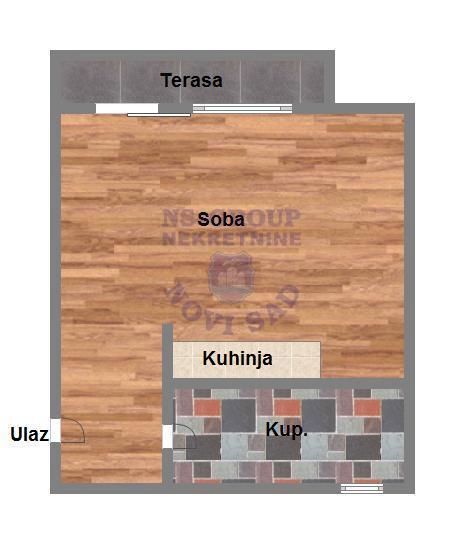 Slika 2 - Jednosoban stan na prodaju,  31 m2, 108.500€