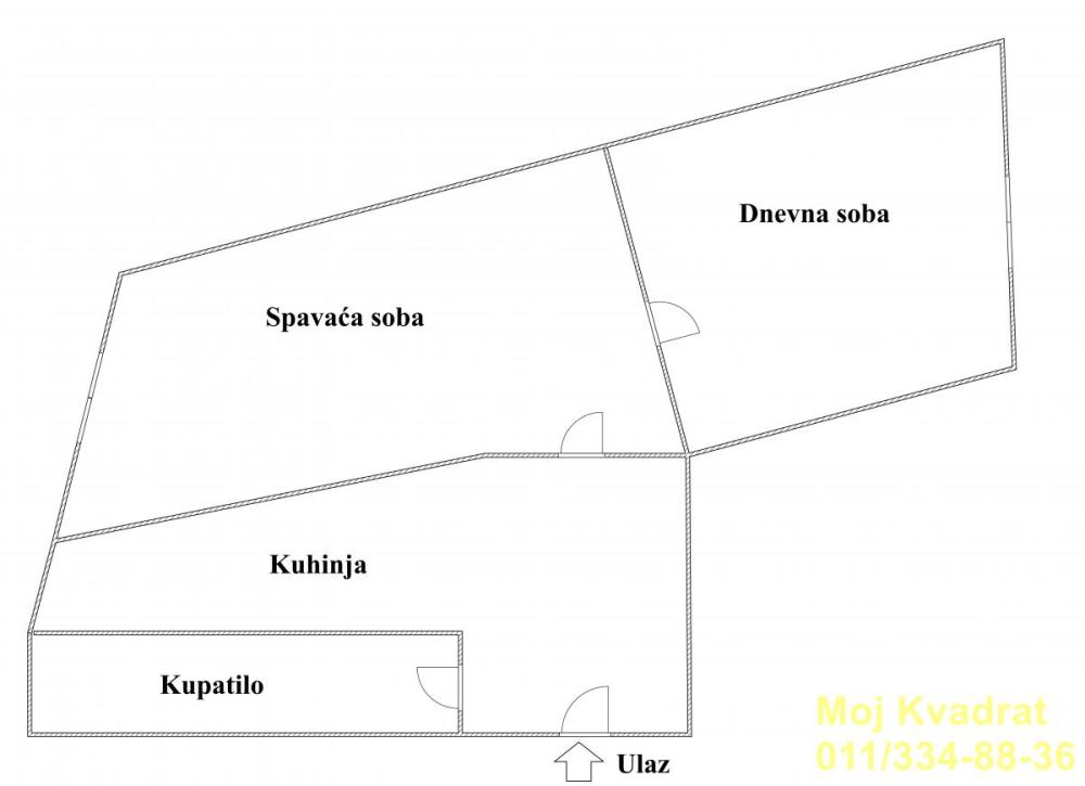Slika 9 - Dvosoban stan na prodaju, 52m2, 180.000€