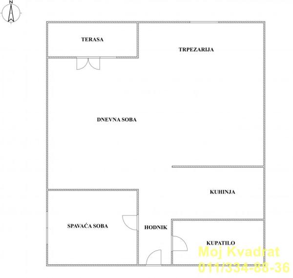 Slika 9 - Jednoiposoban stan na prodaju, 37m2, 137.000€
