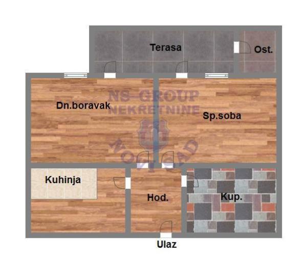 Slika 11 - Dvosoban stan na prodaju, 42m2, 133.900€