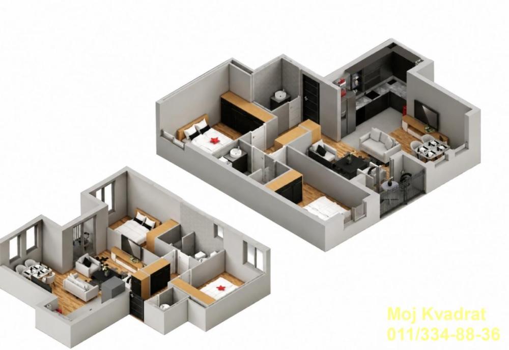 Slika 8 - Dvoiposoban stan na prodaju, 62m2, 252.420€