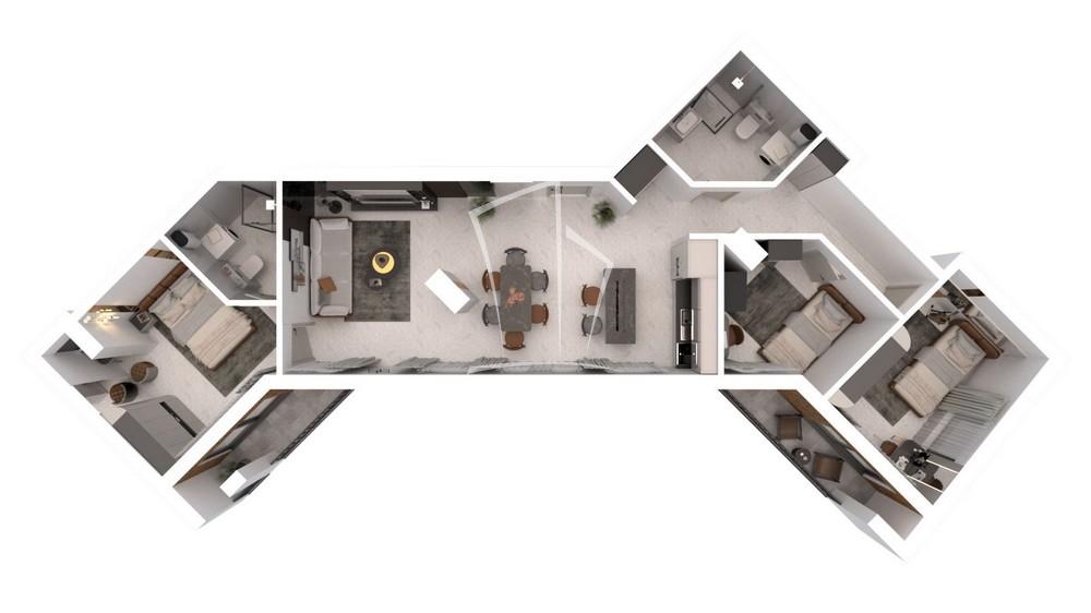Slika 5 - Dimitrija Tucovića, Četvorosoban stan na prodaju, 91m2, 345.800€