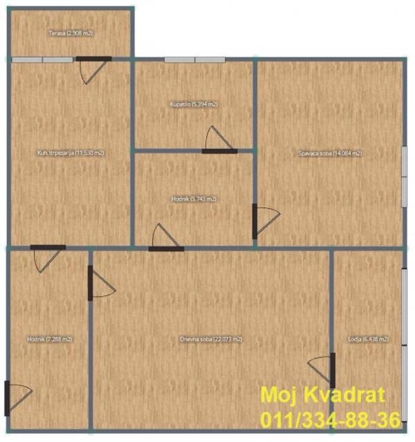 Slika 7 - Dvosoban stan na prodaju, 63m2, 173.000€
