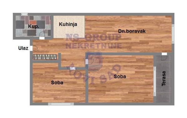 Glavna slika -Trosoban stan na prodaju, 63m2, 136.830€
