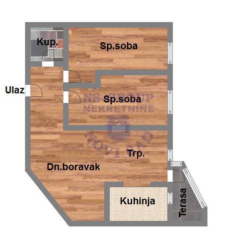 Slika 11 - Dvoiposoban stan na prodaju,  55 m2, 164.800€