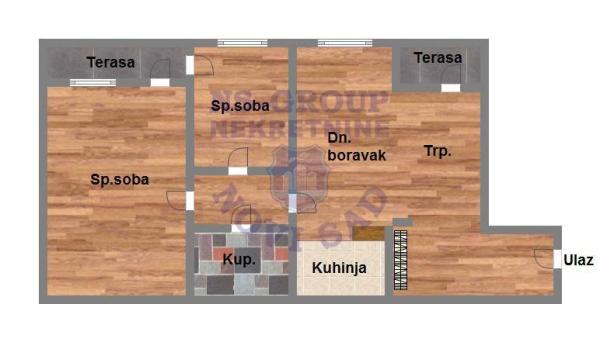 Slika 6 - Trosoban stan na prodaju, 75m2, 240.000€